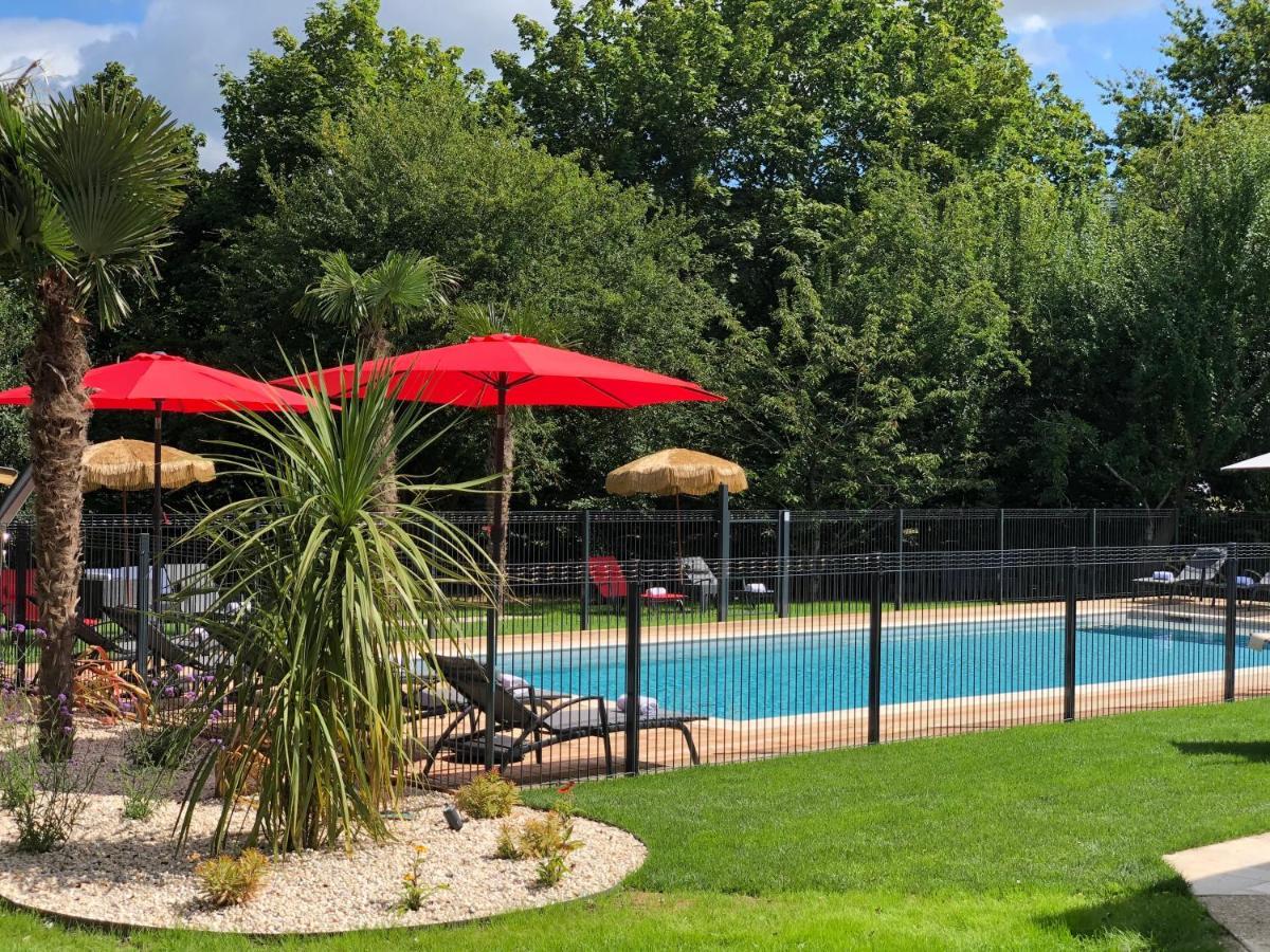 Hotel Restaurant Du Parc Saumur Logis Elegance ภายนอก รูปภาพ