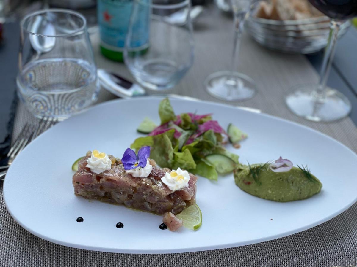 Hotel Restaurant Du Parc Saumur Logis Elegance ภายนอก รูปภาพ
