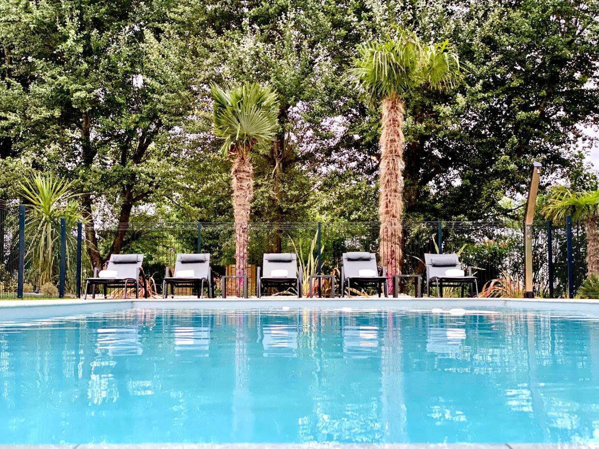 Hotel Restaurant Du Parc Saumur Logis Elegance ภายนอก รูปภาพ