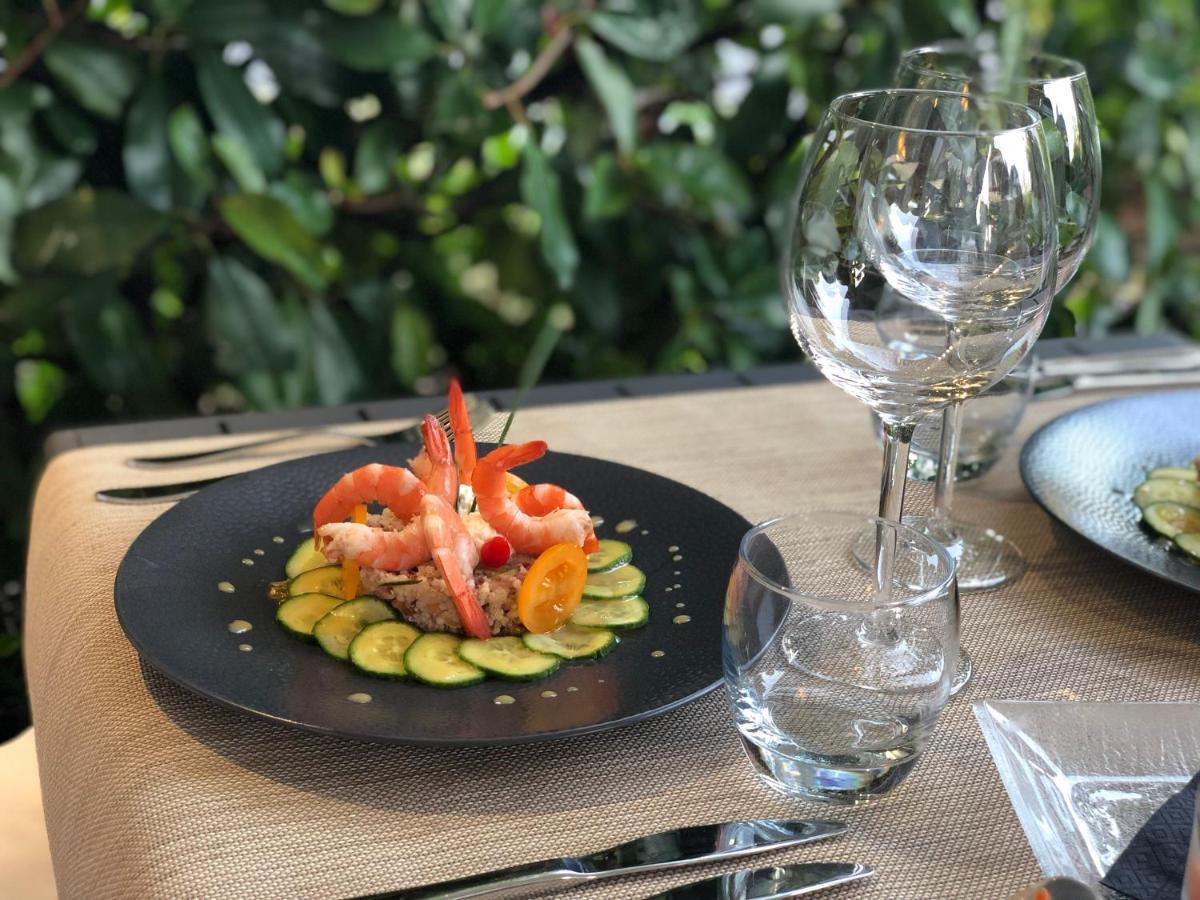 Hotel Restaurant Du Parc Saumur Logis Elegance ภายนอก รูปภาพ